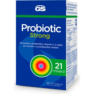 GS GS Probiotic Strong 80 kapsúl