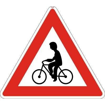 Dopravní Značka A19 Cyklisté