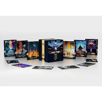 Star Trek: Library Case Steelbook Collection 1-6 (bez CZ) 4K UHD + BD steelbook