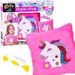 Jokomisiada Unicorn pillow in sequins do-it-yourself ZA3213