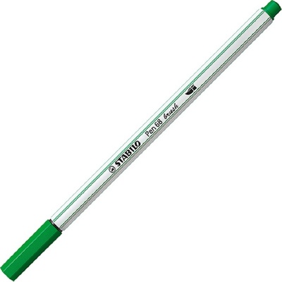 Stabilo Pen 68 brush zelená