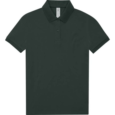 B&C My Polo 180 Women tmavě zelená