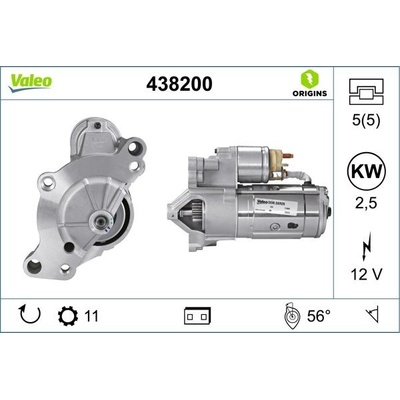 Štartér VALEO 438200 438200