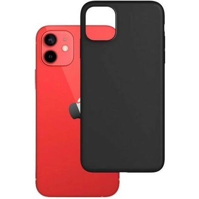 3mk Protection Калъф за телефон 3Mk Clear за iPhone 12/ 12 Pro, черен (5903108291095)
