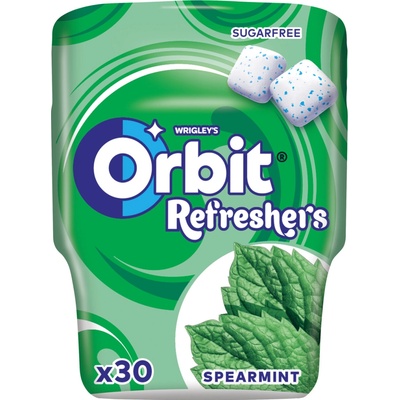 Orbit Refreshers Žvýkačky spearmint 67 g dóza