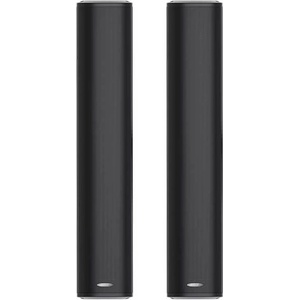 DSPPA Колони 60w на 100v dsppa dsp455ii, външен / вътрешен монтаж, алуминиев корпус, водоустойчиви, черни (чифт)