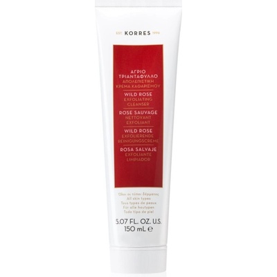 Korres Wild Rose - exfoliační přípravek s divokou růží 150 ml