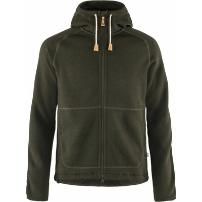 Fjällräven Övik Fleece Hoodie M Deep Forest