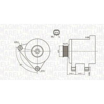 generátor MAGNETI MARELLI 063731674010