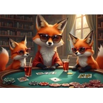 Alipson Puzzle - Puzzle The Foxes' Bluff - 500 piese
