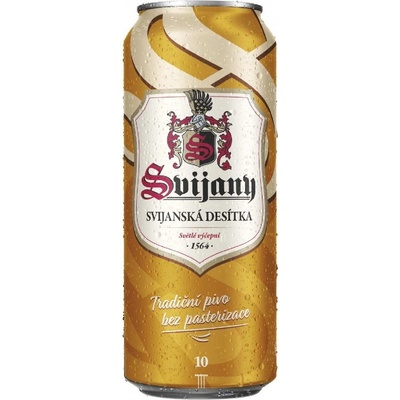 Svijany Svijanská Desítka 10° 4% 0,5 l (plech)