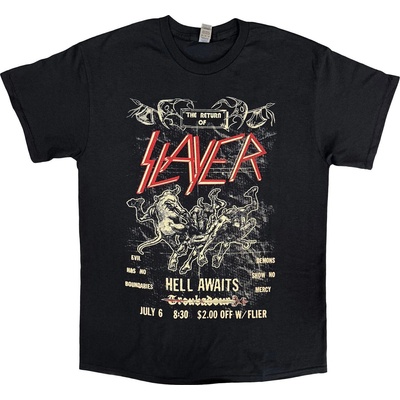 Slayer Vintage Flyer Black M Риза (<![CDATA[SLAYTEE51MB02]]>)