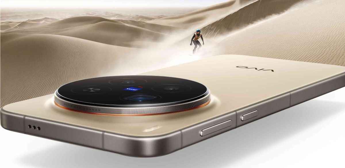 Vivo X300 Pro barna színben