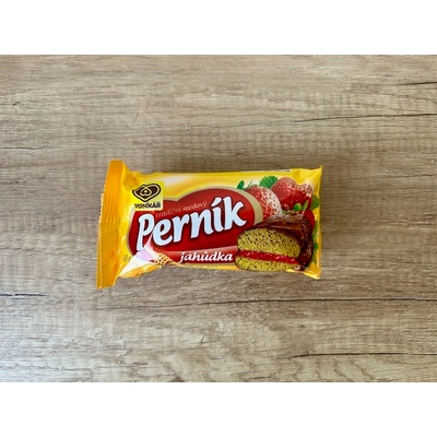 Perníkář Tradiční medový perník jahůdka 60 g