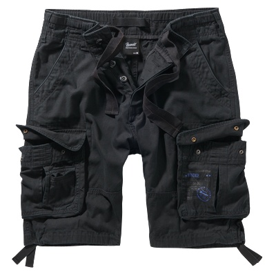 Brandit Мъжки къси карго панталони в черен цвят Brandit Pure VintageBW-2017-2 - Черен, размер XXL