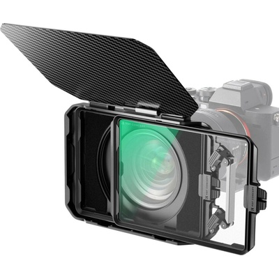 K&F Concept Nano-Xcel matte box – kit with Black Diffusion 1/4 filter 4 × 5.65", 5 adapter rings and 2 frames