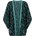 PROTEST Fade short sleeve kimono - Green / Black (True Black)