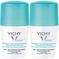 Vichy Intense 48h roll-on Duopack 2x50 ml