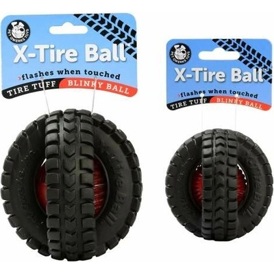 X tire blikající míč pro aktivní žvýkače 12,5 cm