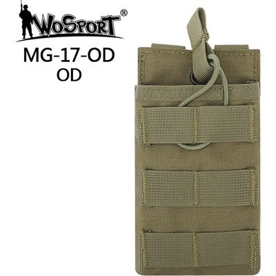 Wosport Single molle na zásobník G36 otevřená zelená