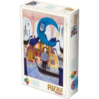 D-Toys - Puzzle Andrea Kürti: Venice - 1 000 piese