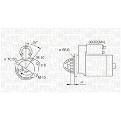 Startér MAGNETI MARELLI 063721207010