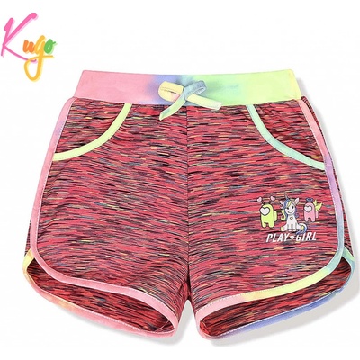 Kugo dívčí kraťasy FS6757 fialovorůžová