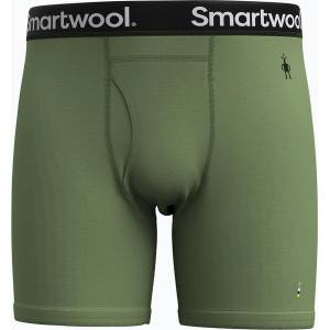 Smartwool Мъжки термоактивни боксерки Smartwool Merino Boxer Brief Boxed fern green