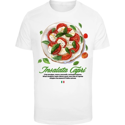 Mister Tee Тениска Insalata Capri Tee white XXLUB-MT3378-00220 - Тъмносив, размер 3XL