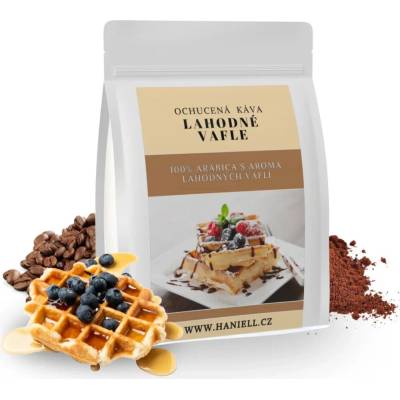 Haniell Lahodné vafle – vanilka, karamel, pečené cesto 1000 g