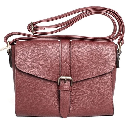 Flora & Co malá crossbody kabelka F2524 tmavěčervená