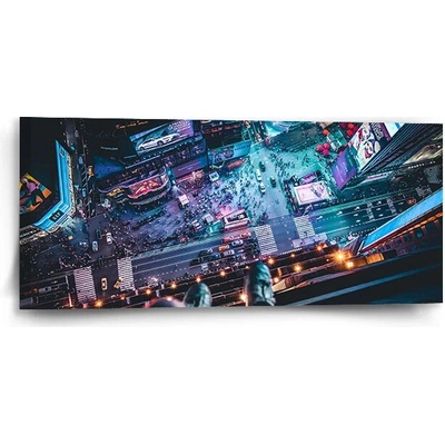 Sablio Obraz Pohľad z výšky - 110x50 cm