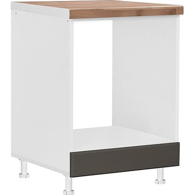 Matis Кухненски шкаф долен за вградена фурна contempo d60 r сив