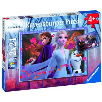 Ravensburger Puzzle Ravensburger Frozen 2 Frosty Adventures 2x24pc (05010)