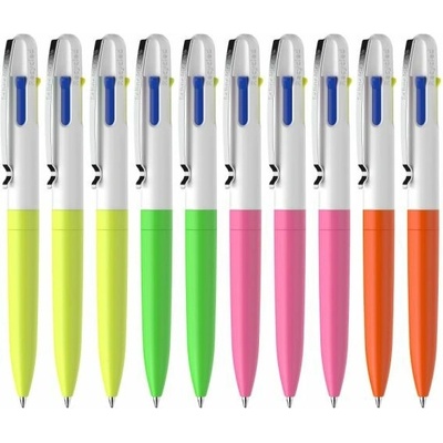 Schneider Take 4 Neon M 4 barevná mix 10 ks