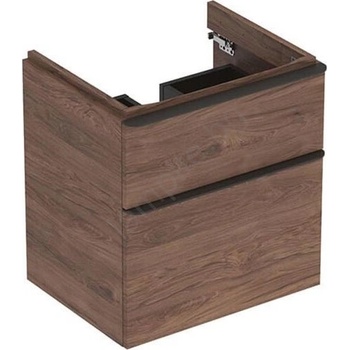 Geberit 500.352. JR. 1 - Шкаф за баня под мивка Smyle Square 61, 7x58, 4 см орех (GB0126)