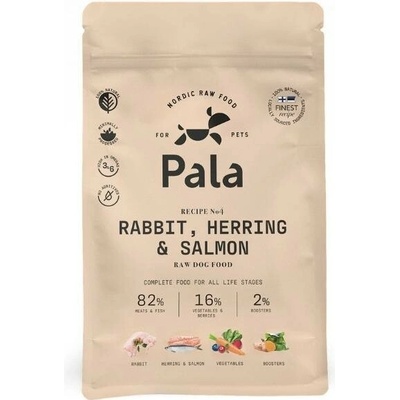 PALA Raw Dog Food nr.4 Rabbit Herring & Salmon 1 kg