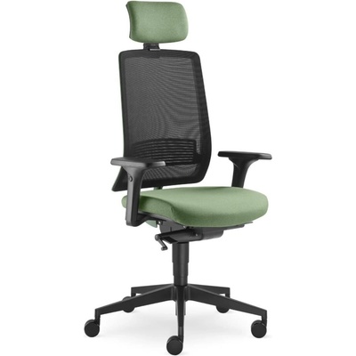 LD Seating Lyra AIR 215-GREEN-SYS-HO s opierkou hlavy