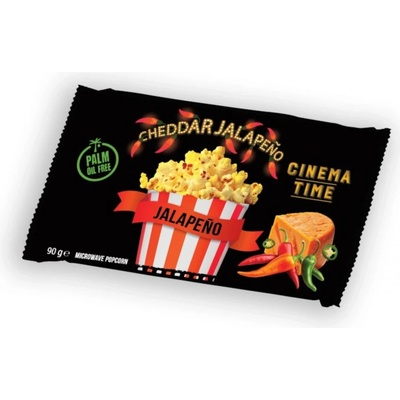 CINEMA TIME Popcorn Jalapeňo 90 g