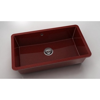 Image 1 of FAT Мивка за долно вграждане Vanguard 232, Granicite, 530 Firebrick, с включен сифон