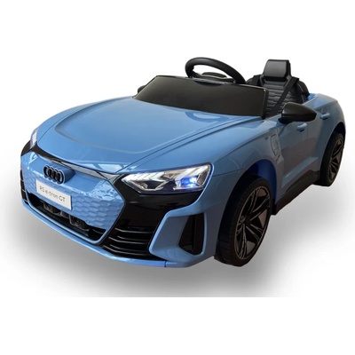 Audi RS e-tron GT 12V - Детска акумулаторна кола, Синя, EVA гуми (QLS6888-blue)