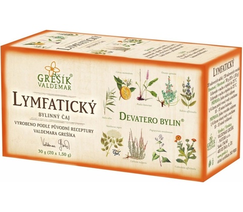 Grešík čaj Lymfatický 20 x 1,5 g
