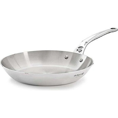 de Buyer Pánev , 3724.24 AFFINITY, nerez, průměr 24 cm, výška 4 cm, váha 1,1 kg, nedeformovatelná, rukojeť z nerezové oceli