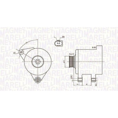 Generátor MAGNETI MARELLI 063731664010