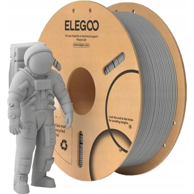 Elegoo Rapid PLA+ 1.75, 1kg, šedá RPLAP1G
