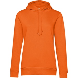 B&C Collection B&C INSPIRE HOODED WOMEN / Дамски суичър с качулка - оранжев L (01W34Bx3703)