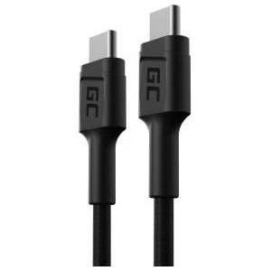 GREENCELL Cable USB-C - USB-C Green Cell GC 30cm, with Power Delivery (60W) and Ultra Charge, QC 3.0