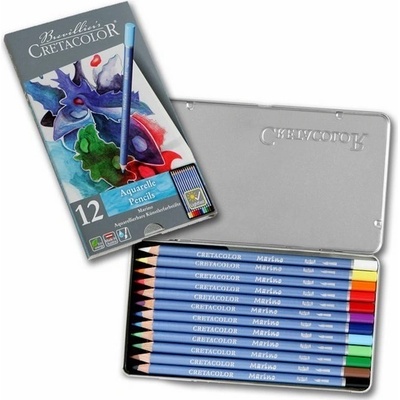 Cretacolor 240 12 Marino akvarelové umělecké 12 ks