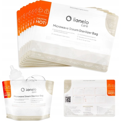 Lionelo sterilizační sáčky do mikrovlnkyTHERMBAG 8 PACK