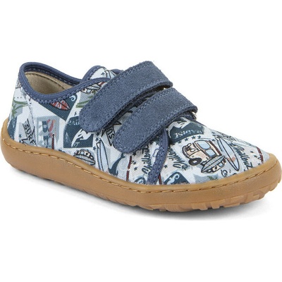 Froddo detské tenisky Barefoot Canvas Surf Light Blue